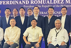 현대건설, 필리핀 남부도시철도 건설 본계약 체결 - 필리핀 대통령 서명식 참석해 “경제 성장 위한 철도 인프라 가속화” 의지 표명