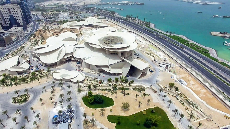 National Museum of Qatar > Building > Infrastructure > Business &  Technology > Hyundai E&C