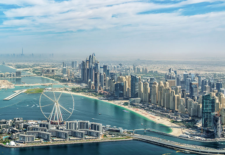 The world’s tallest and largest observation wheel ‘Ain Dubai’