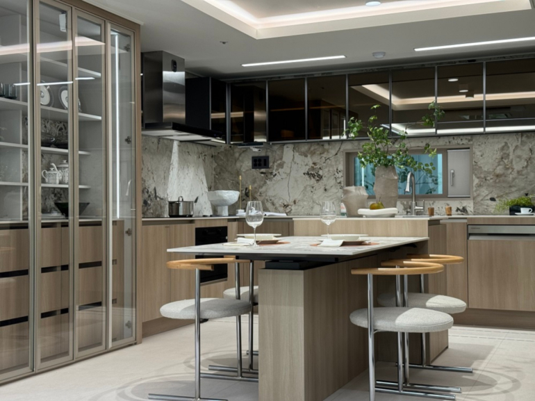 힐스테이트 유닛상품 키친라운지&업앤다운테이블