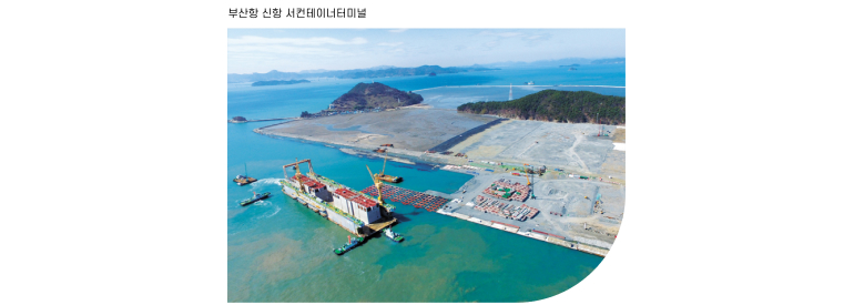 부산항 신항 서컨테이너터미널