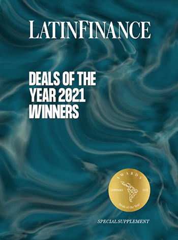 LatinFinance紙 ‘2021 Deal of the Year’ 포스터
