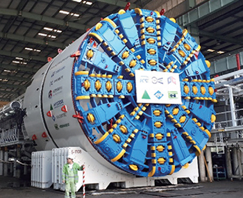Hyundai E&C builds tunnels fast and safe (TBM Method)